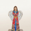 Guardian Angel Marble Mosaic Art Piece
